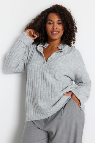 Jersey - Gris claro jaspeado