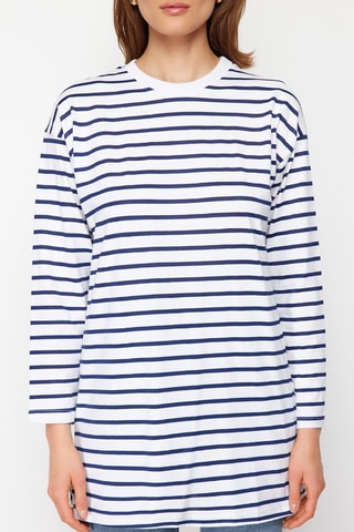 Túnica - Azul y blanco