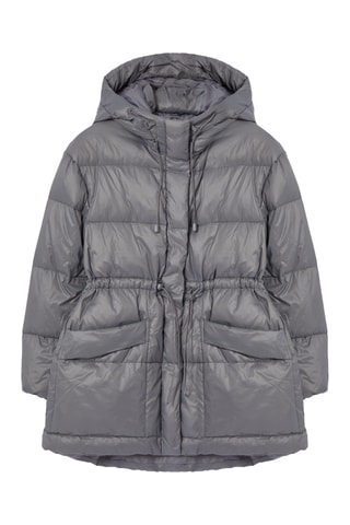 Anorak con capucha - Gris