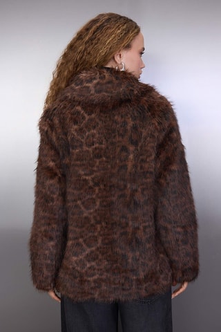 Abrigo oversize - Marrón