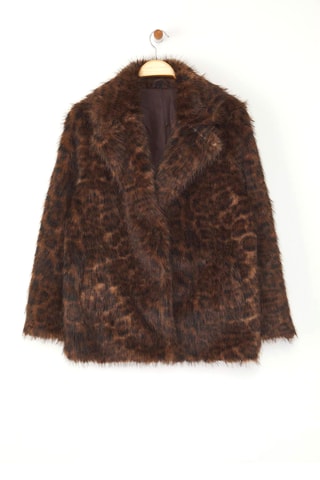 Abrigo oversize - Marrón