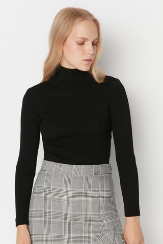 2 jerséis finos - Negro y blanco