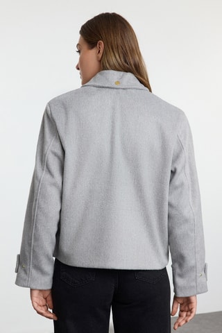 Cazadora oversize - Gris