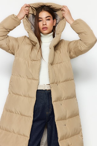 Anorak con capucha - Topo