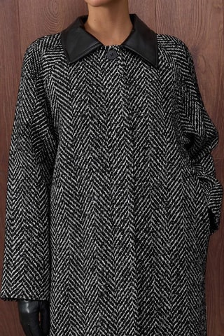 Abrigo oversize - Negro