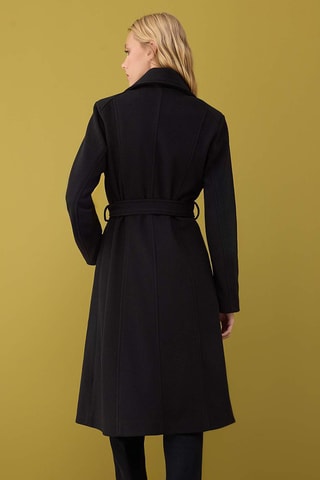 Abrigo oversize - Negro
