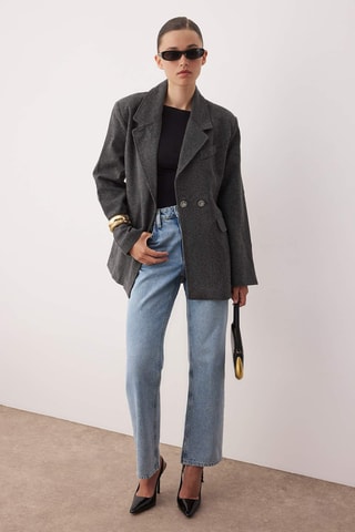 Abrigo - Gris oscuro