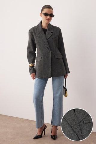 Abrigo - Gris oscuro