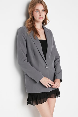 Blazer regular fit - Gris
