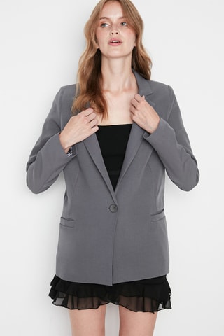 Blazer regular fit - Gris