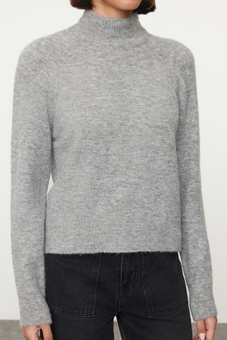 Jersey - Gris claro jaspeado