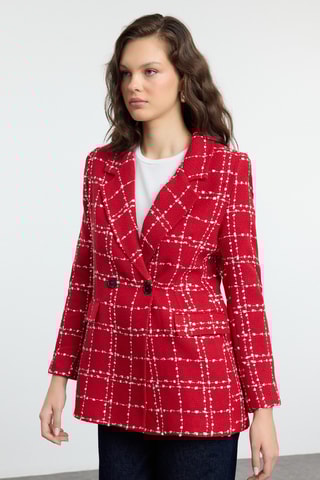 Blazer oversize - Rojo