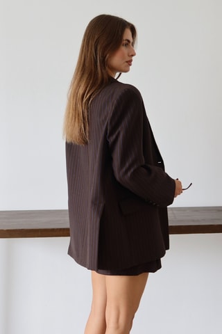 Blazer oversize - Marrón