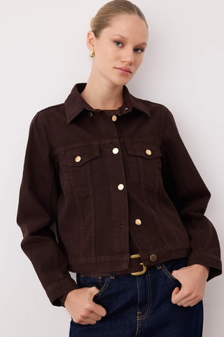 Chaqueta - Marrón oscuro