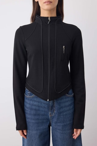 Chaqueta slim fit - Negro