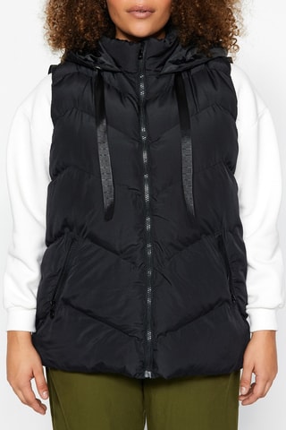 Chaleco regular fit - Negro