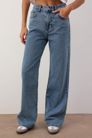 Vaquero wide leg - Azul