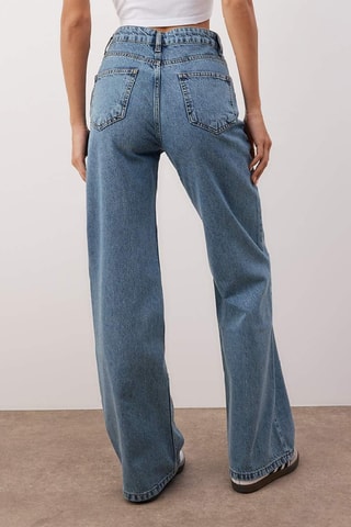 Vaquero wide leg - Azul