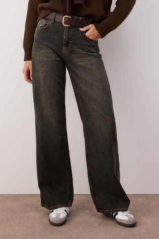 Vaquero wide leg - Antracita