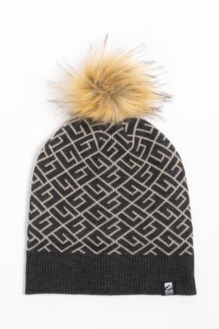 Gorro de lana merino Jicavo - Antracita