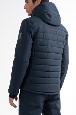 Chaqueta de esquí con capucha Doran - Azul marino