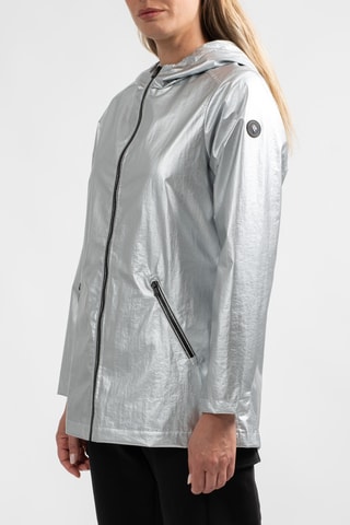 Chaqueta con capucha Ytterby - Plateado