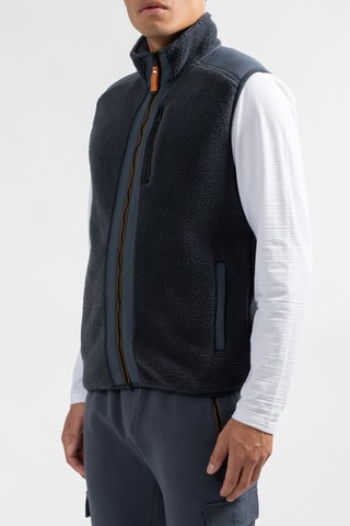 Chaleco polar Liantor - Azul oscuro