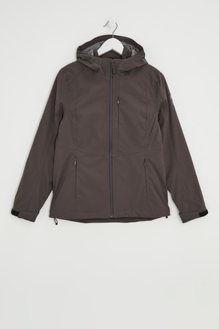 Chaqueta con capucha Kobey - Marrón oscuro