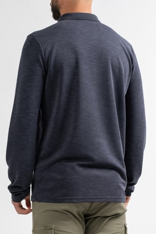 Polo Blaak - Azul marino jaspeado