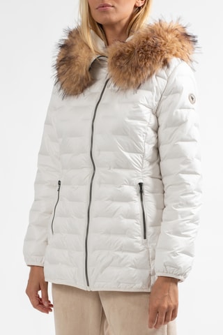 Anorak con capucha Natsu - Blanco