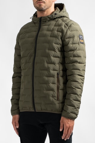 Anorak con capucha Gaema - Caqui