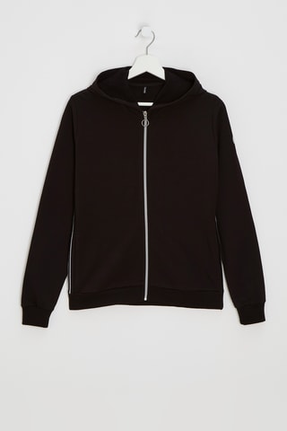 Sudadera con capucha Delm - Negro