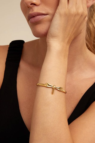 Bracciale bangle - Placcato oro giallo