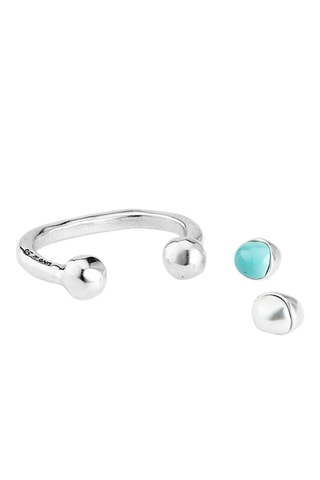 Bracciale bangle - Placcato argento