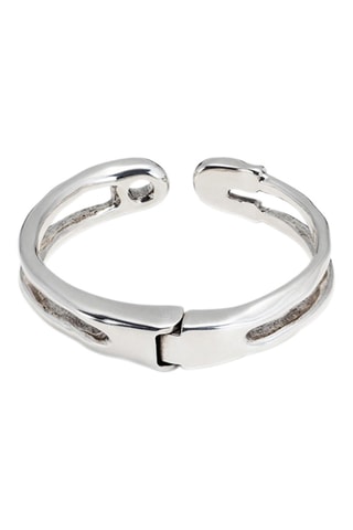 Bracciale bangle - Placcato argento