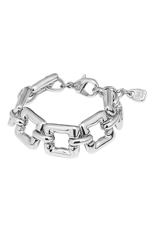 Bracciale gourmette - Placcato argento