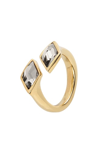 Anello Dazzle - Placcato oro giallo