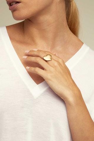 Anello - Placcato oro giallo