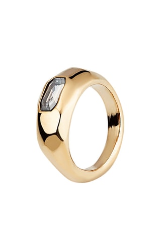 Anello - Placcato oro giallo