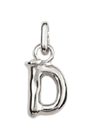 Charm Hang me D - Placcato argento