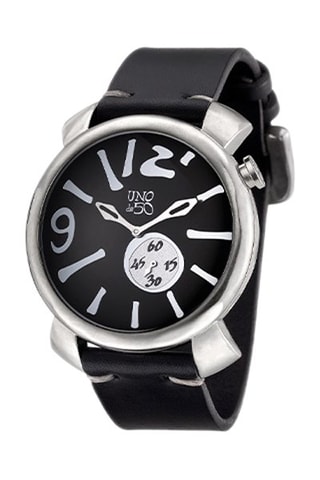 Orologio in pelle e placcato argento Te Espero