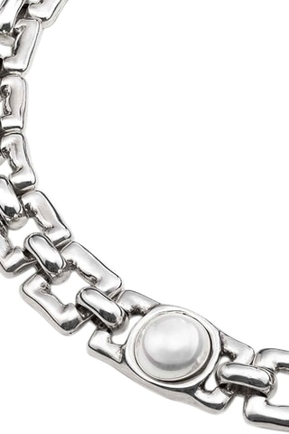 Collana - Placcato argento