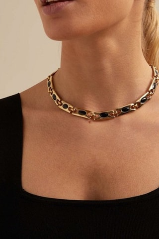 Collana - Placcato oro giallo