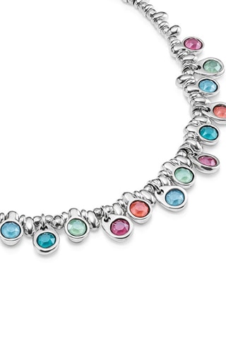 Collana con cristalli Swarovski Treasure - Placcato argento
