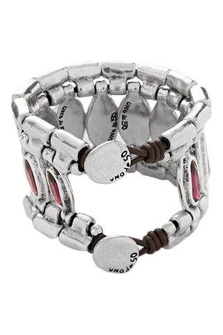 Bracciale a polsiera - Placcato argento