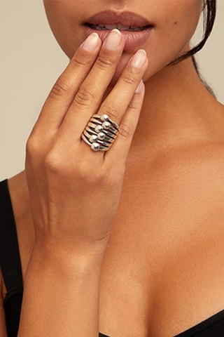 Anello - Placcato argento