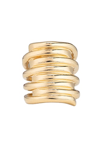 Anello laminato oro giallo