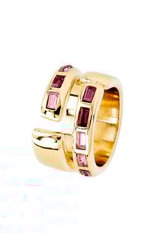 Anello laminato oro giallo