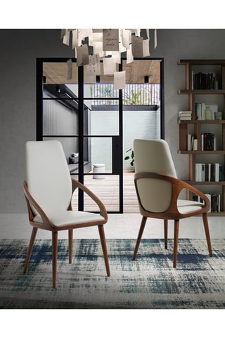 2 sedie in legno - 52 x 100 x 62 cm