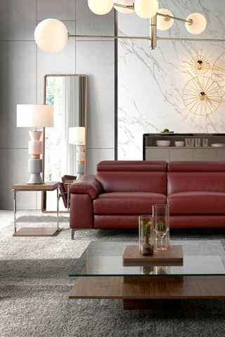 Tavolino in vetro - 100 x 35 x 100 cm